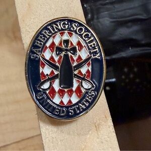 Sabrage Society United States Champagne Sabering Lapel Pin